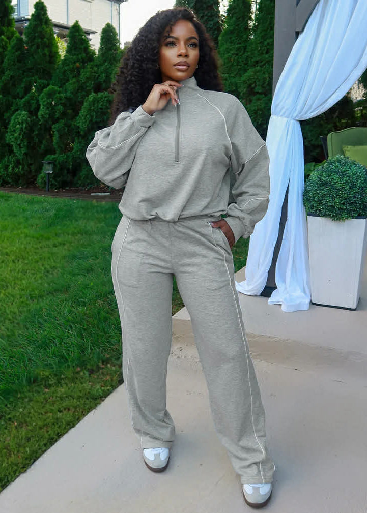 Social Club Quarter-Zip Set