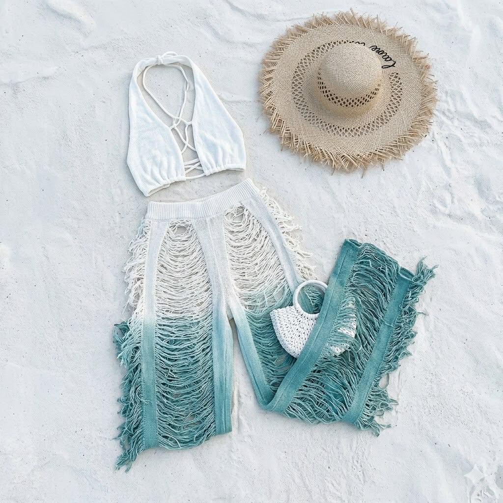 The Aegean Ombré Crochet Set