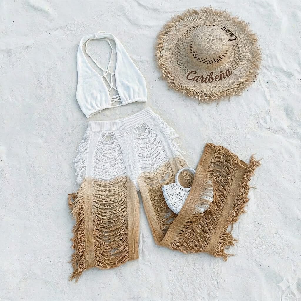 The Aegean Ombré Crochet Set