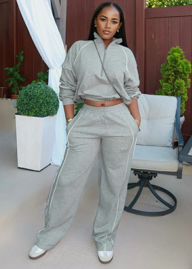 Social Club Quarter-Zip Set